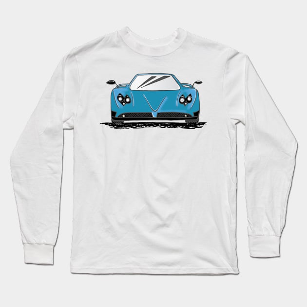 Supercar & hyper car Long Sleeve T-Shirt by Aurealis